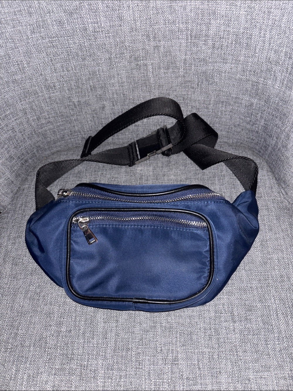 Navy Men's Waist Pack Belt Bag